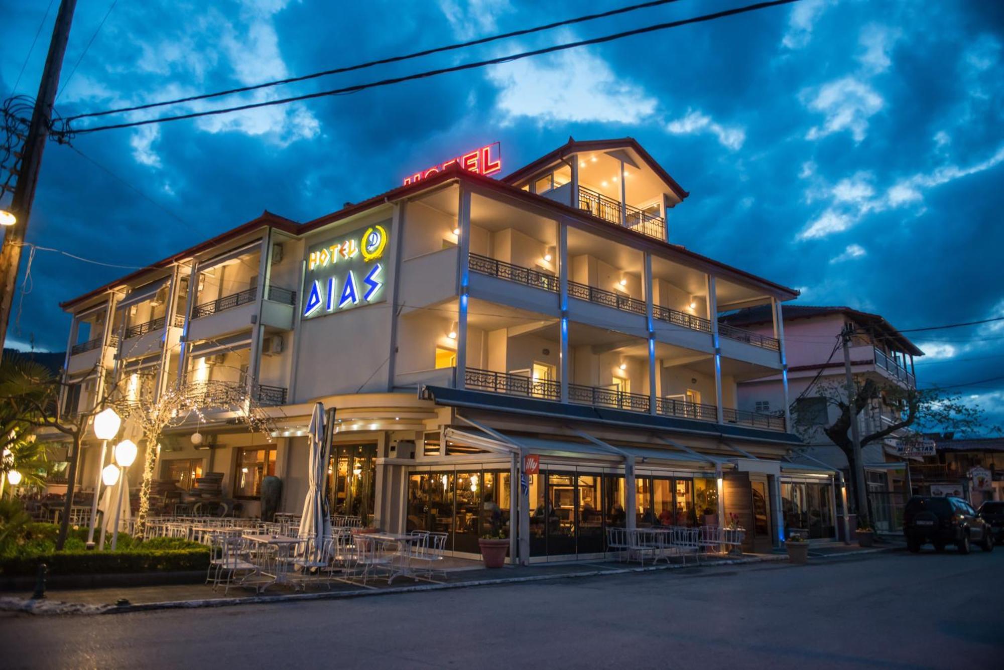 Dias Hotel Platamon Buitenkant foto